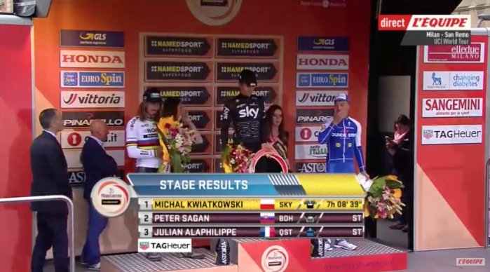 ÇA C'EST DU FUCKIN' PODIUM !