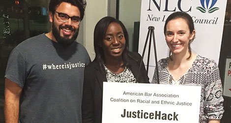MiamiLawSchool's tweet photo. Congrats to our team of students who won First Place at @ABAesq #JusticeHack https://t.co/iLxPooeLg8 #LegalTech #Hackaton https://t.co/HdB9TFm6Rr
