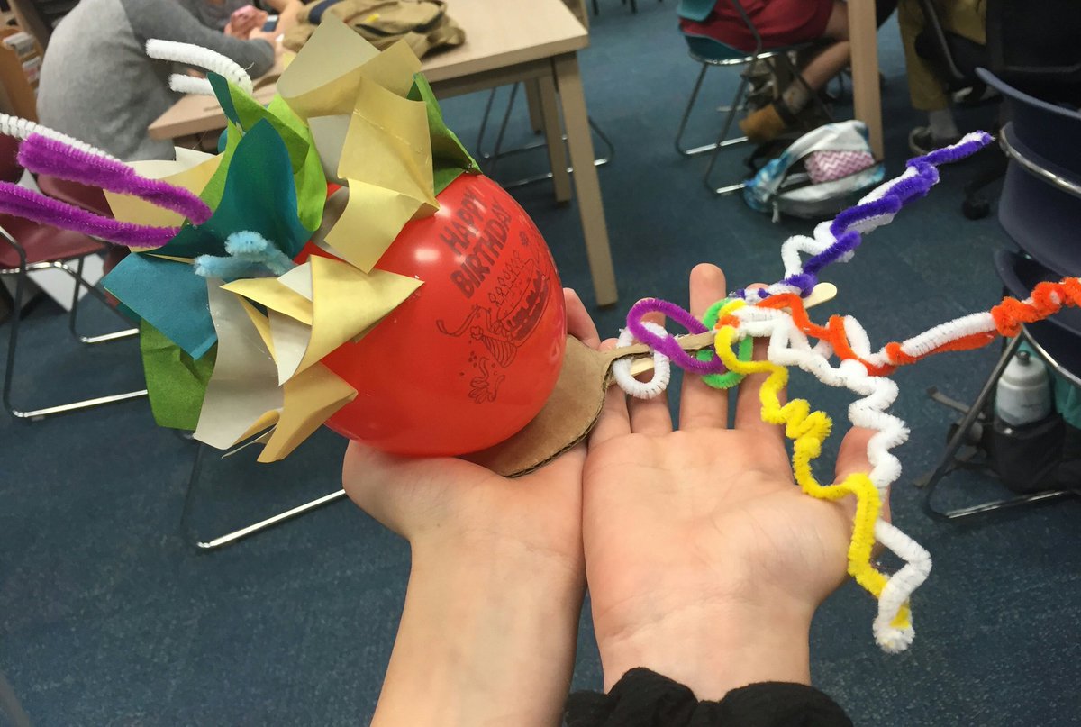 MsBoyntonSCN's tweet photo. @SCNLRC #SCNPsych2 students used the #SCNmaker to build neurons in class on Friday. We had a great time! #scnpride https://t.co/bN12jp3LnZ