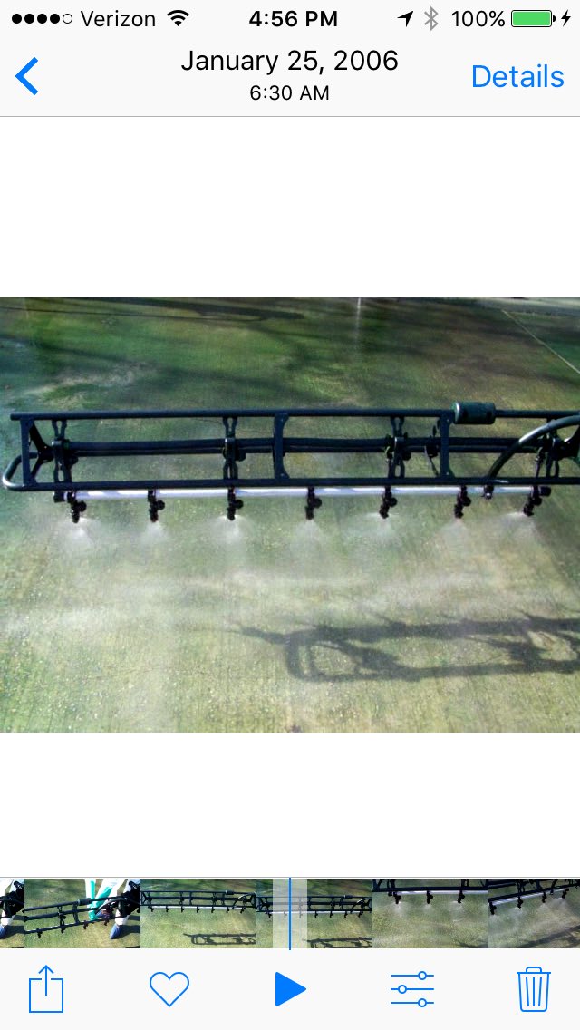TurfDrPaint's tweet photo. Quick-boom LLC. 10" spacings by 14" off the ground. https://t.co/8obXSiGdKK