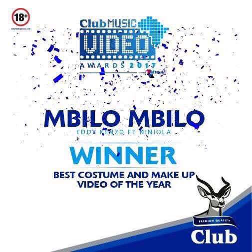 eddykenzomedia's tweet photo. @RAVETVCHANNEL congratulations @eddykenzoficial @MTVBaseAfrica @MTVBaseEast @ClubPilsener #Mbilo Mbilo https://t.co/EaxQPPuisA