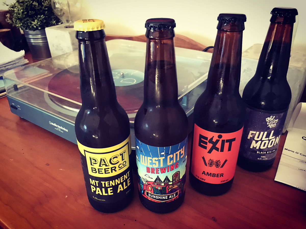 Lucky me! Chillin' with some leftovers from our March deliveries <a href="/PactBeer/">Pact Beer Co</a> <a href="/OldWivesAles/">Old Wives Ales</a> <a href="/WestCityBrewing/">WestCityBrewing</a> <a href="/ExitBrewing/">Exit Brewing</a> #perks #beerclub
