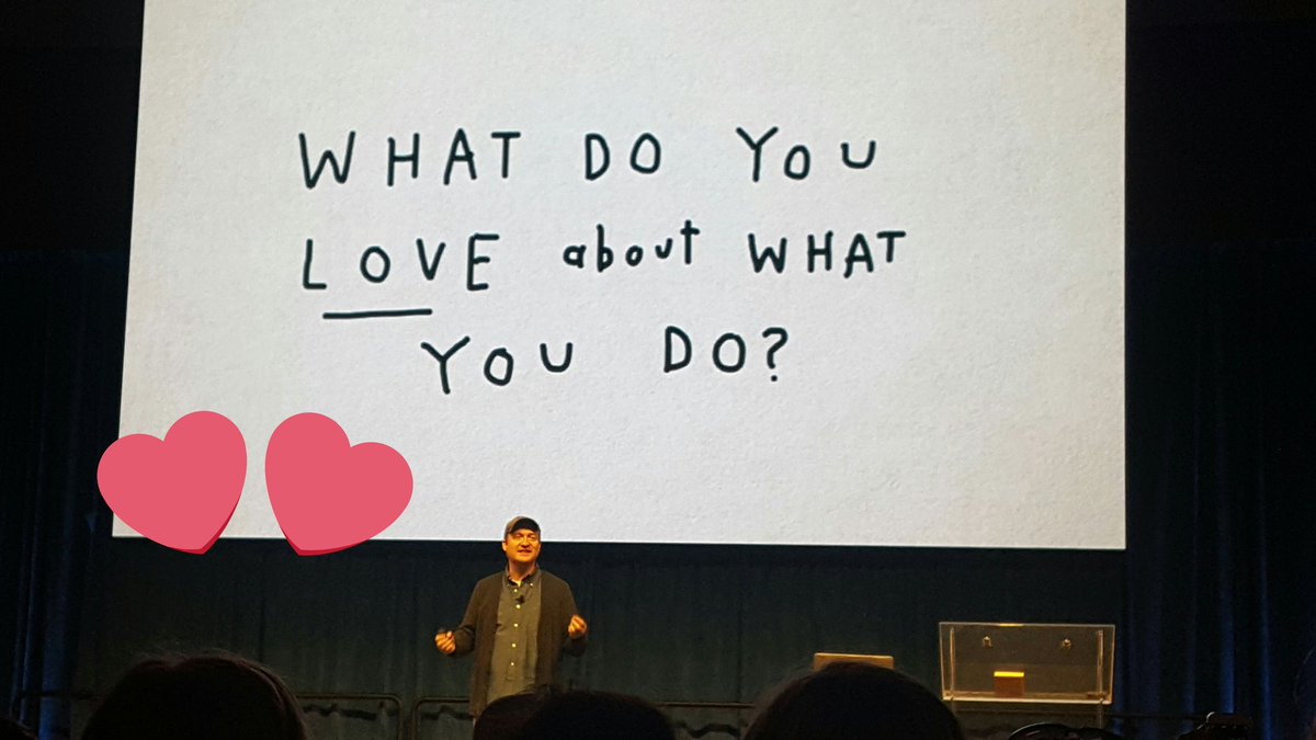TWASOH's tweet photo. Tell us what you LOVE about what you do.@thebradmontague #sparky https://t.co/GboMkAu5Za