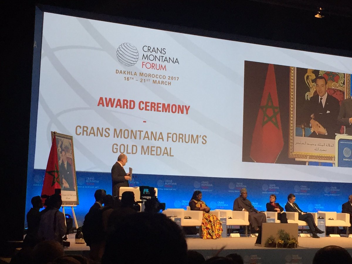 Commarca's tweet image. RT "@MOHSINEBouchra2: #CMF17 #Dakhla #saharaMaroc# Award Ceremony #CMF17 https://t.co/KQ33HTiMQU" @CransMontanaF @mocheriflarossi