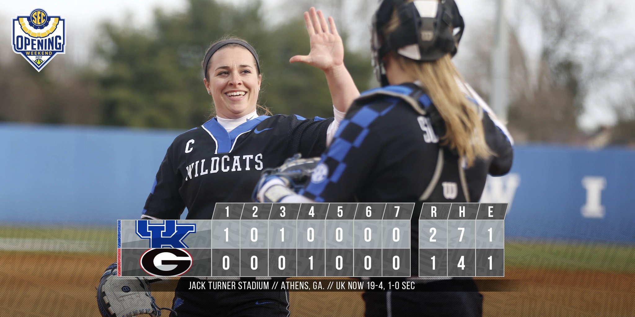 Kentucky Softball on Twitter "FINAL No. 17 Kentucky 2, No. 16