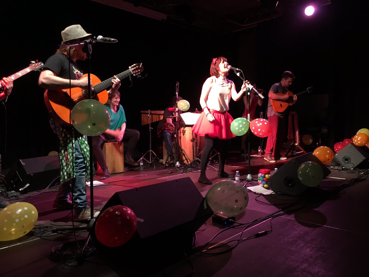 #Aragón es musical con <a href="/chinachana/">China Chana</a> en los Con-Ciertos Granujas para los más peduguetes desde @CivicosZgz #Universidad de #Zaragoza.