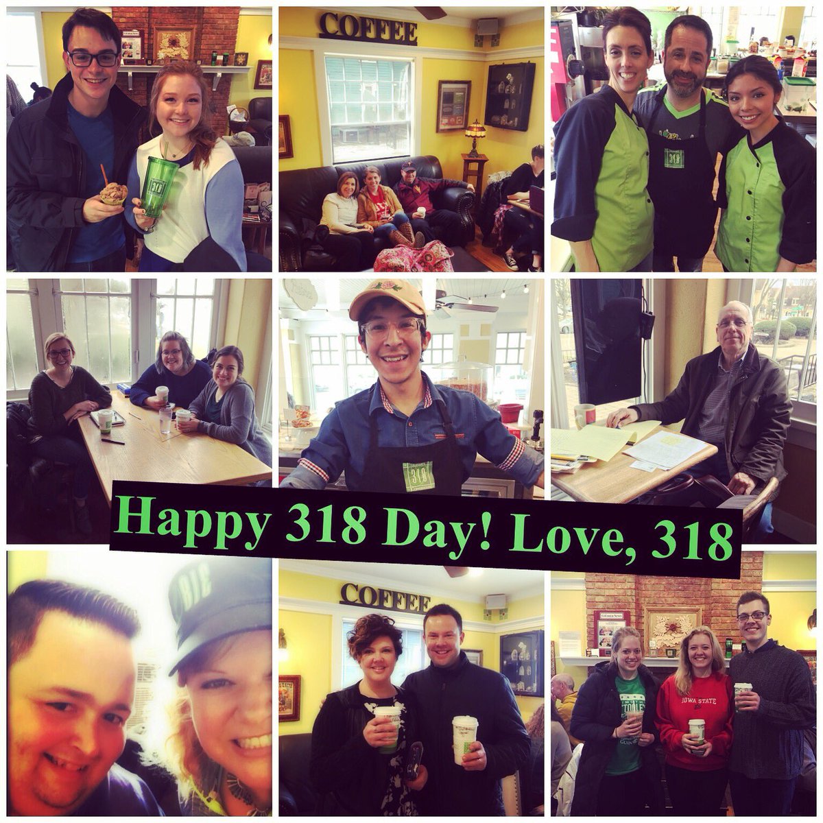 Grahams318's tweet photo. Happy 318 Day! 💚☕️🍨 https://t.co/wVvl2QvX9q