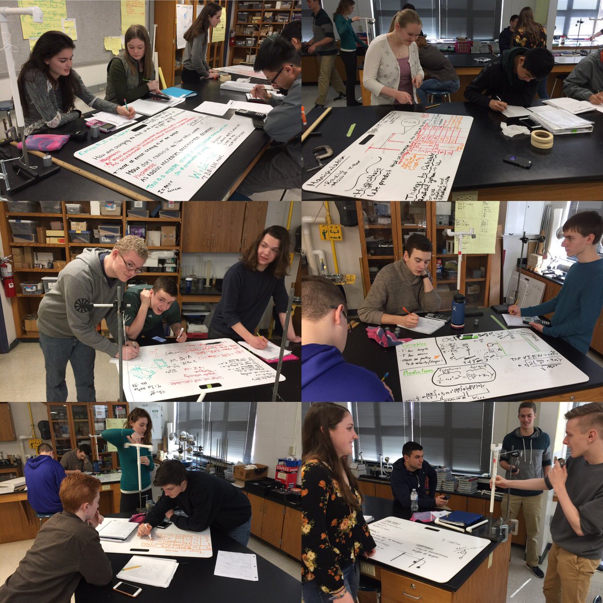 LuposPHYSICS's tweet photo. Great way to end our unit in rotational motion #PropellerLab #ApPhysicsY1 #InquiryModel #NGSS #Period7 https://t.co/Tprzj6VWOP