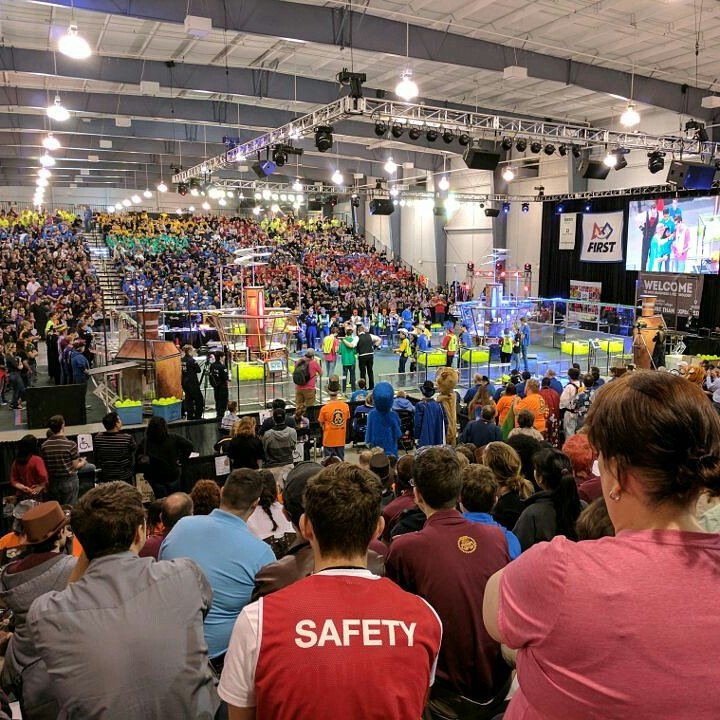 We're on an alliance! Thank you Team 2164 and 1997!