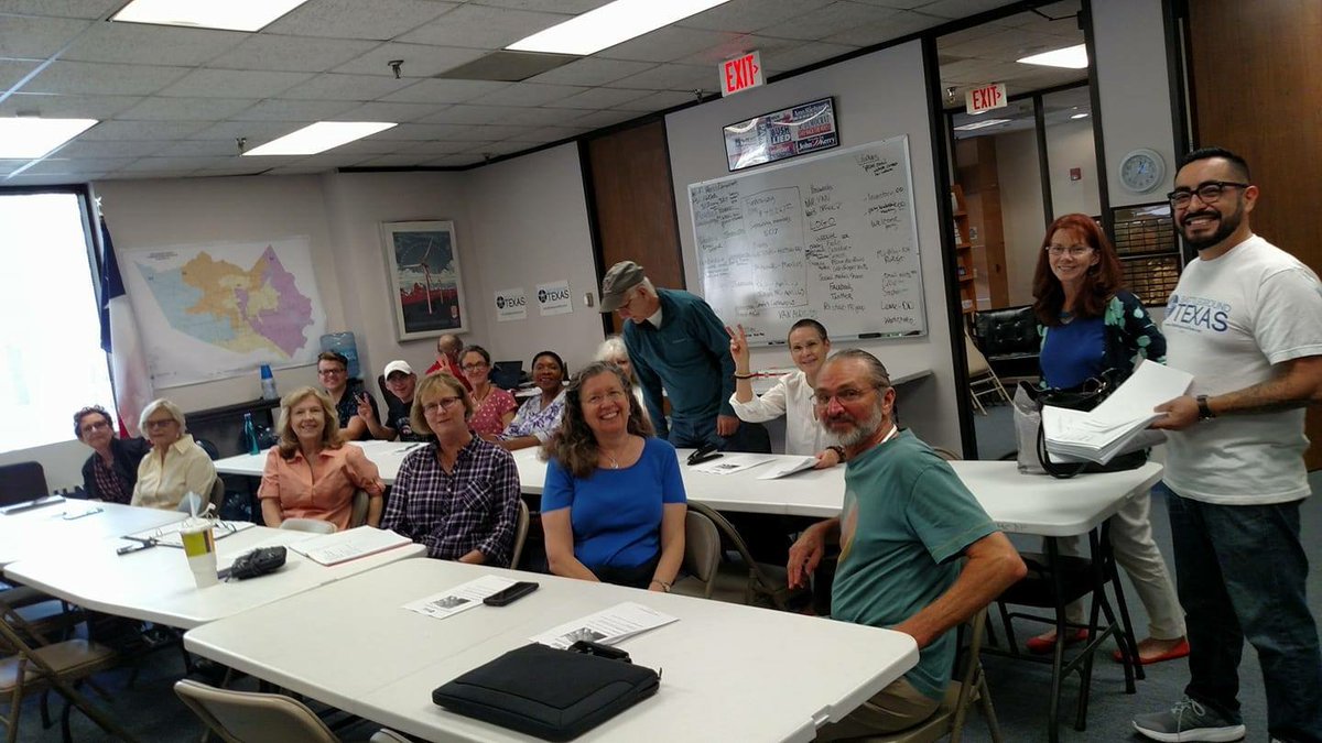houston_dems's tweet photo. Thanks @harrisdemocrats 4 hosting @BGTX today! Making calls for 5/6 Pasadena elections &amp; training new &amp; veteran volunteers! #turnTexasBlue https://t.co/rRTqMTabmK