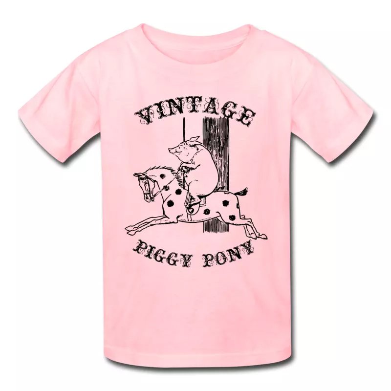 goo.gl/HalM7W The #vintage Piggy Pony #tshirt is the perfect gift. Just created Smash Tee.