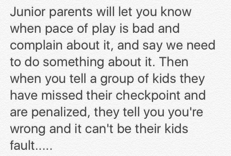 kdigiacobbe310's tweet photo. @GolfAssnProblem #juniorgolfproblems #paceofplay #whilewereyoung #daddycaddies #golfassnproblems https://t.co/tWl3Md0T6F