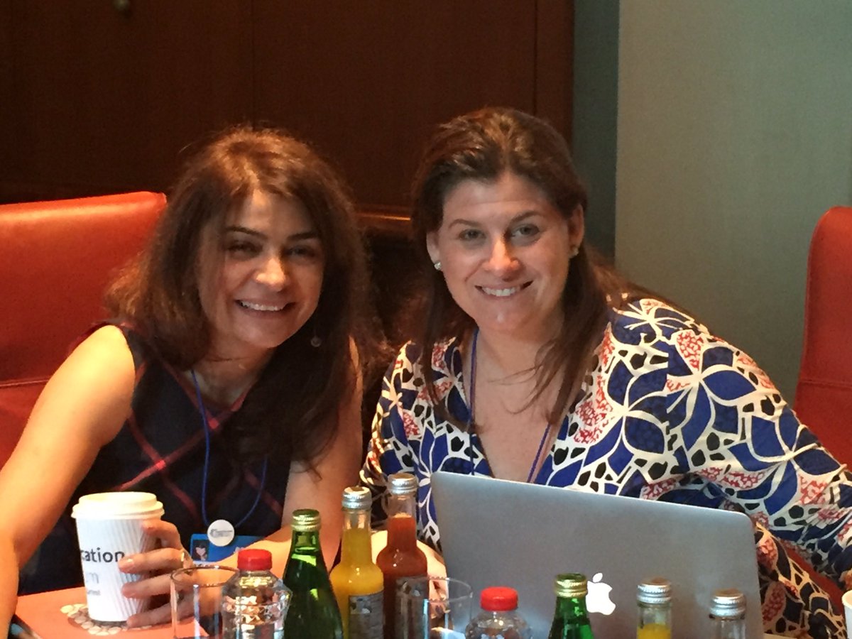 primarysource's tweet image. So honored to co-chair the Global Citizenship Alliance at #GESF2017 w/ Nafisa Shekhova of #AgaKhanFoundation @PrimarySource_  #GlobalEd #k12