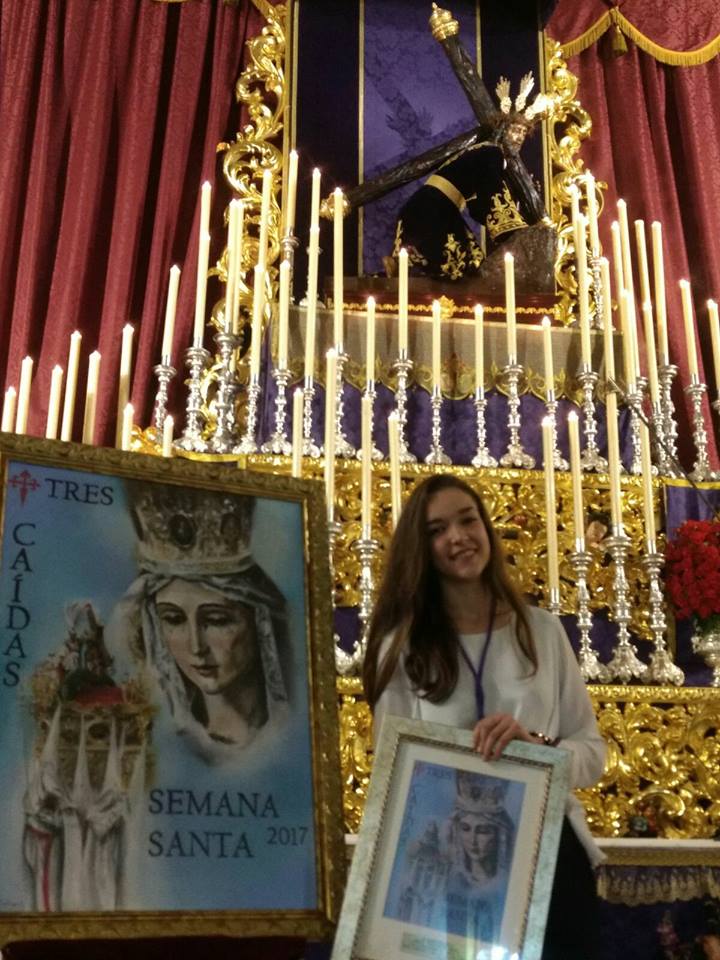 La onubense María José Mora Anaya realiza el cartel del Grupo Joven de las Tres Caídas de Huelva
mihermandad.com/web/noticia/89…
<a href="/gj_3caidas/">G. Joven Tres Caídas</a>