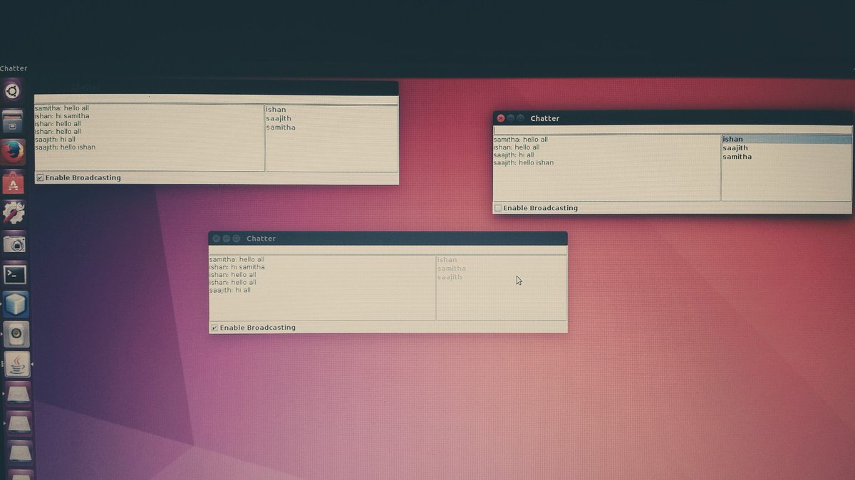 IshanYapa's tweet image. Assignment completed ! Chat App is working smoothly !! 😃
#Java #SocketProgramming #sliit
