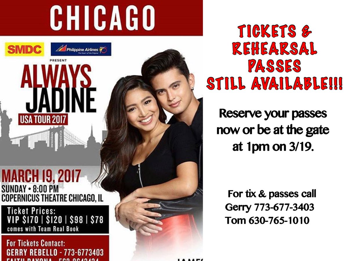 donata_baba's tweet photo. Tickets and passes are still available! Get yours now! DM or call for info! #AlwaysJaDineUSTour https://t.co/GgiaOvEiuL