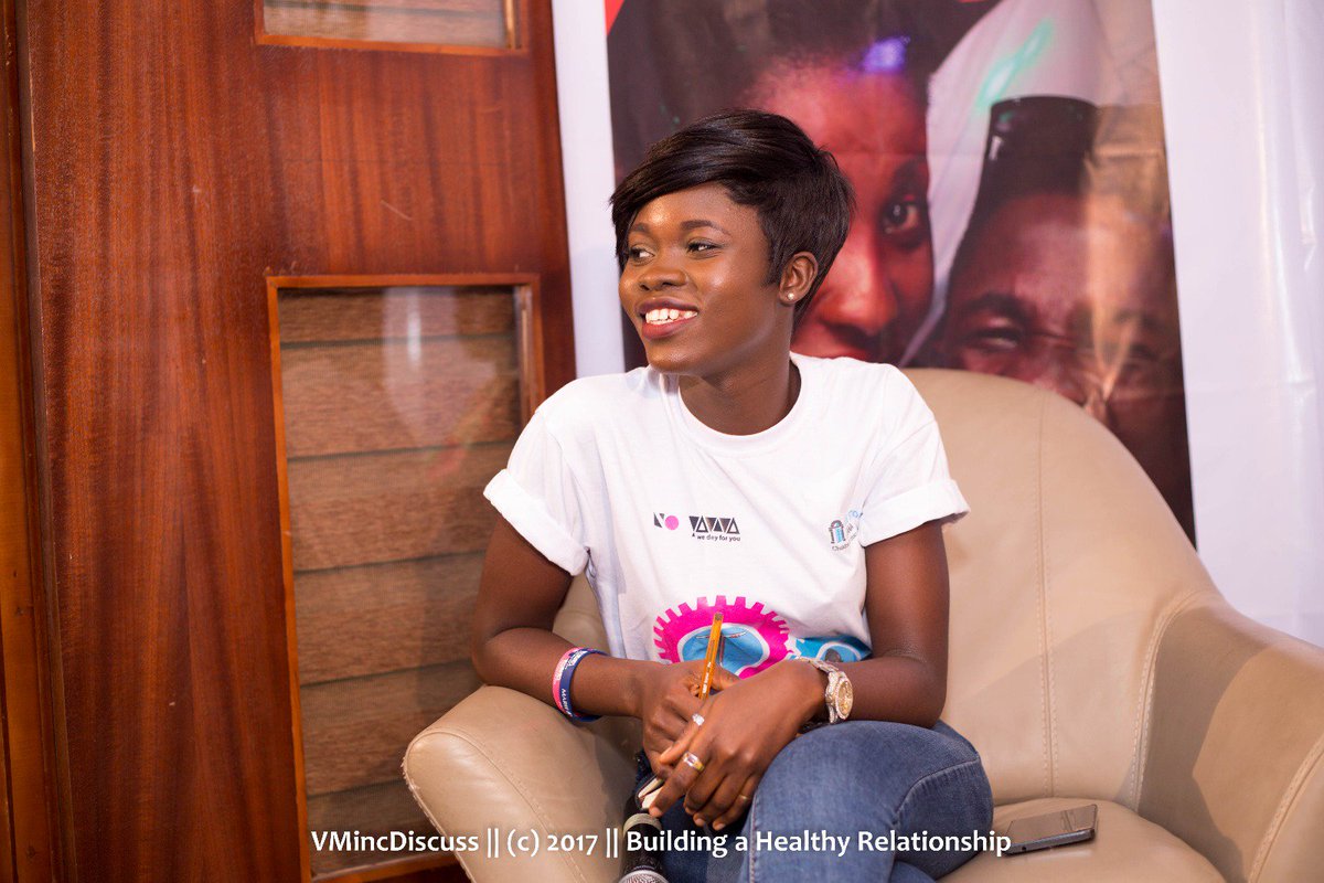 amblac's tweet photo. the ever smiling @EsiAsare #VMincDiscuss https://t.co/nm0qPj8TVF