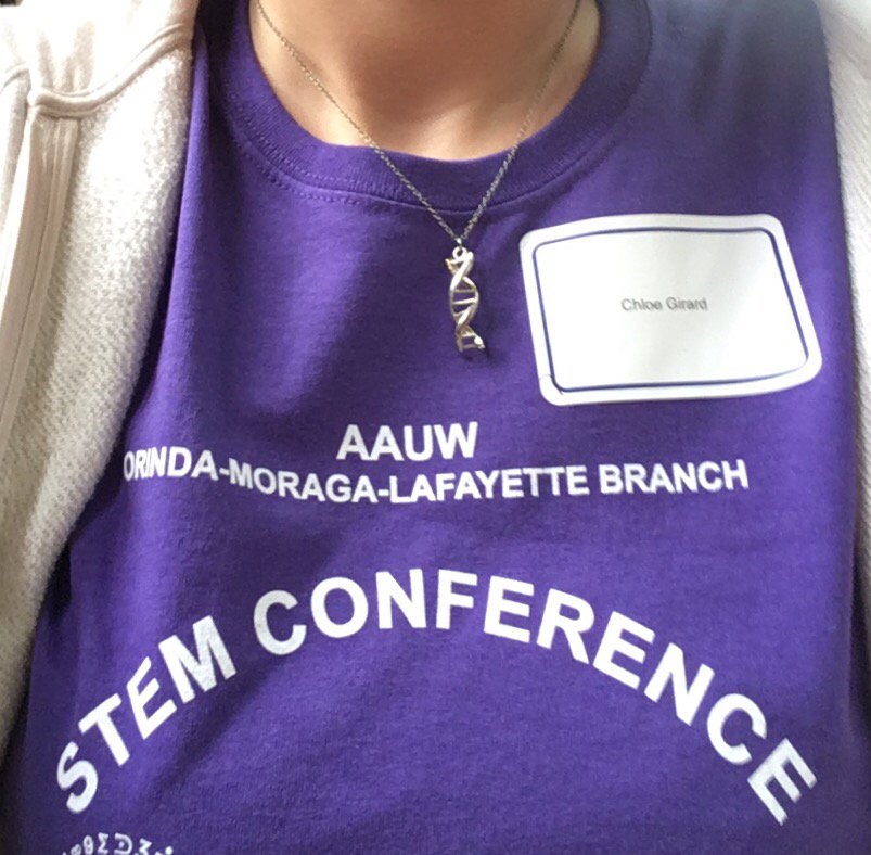 Talking about Women in #STEM to middle school girls 2day @ St Mary's College - science, carrier, life,...