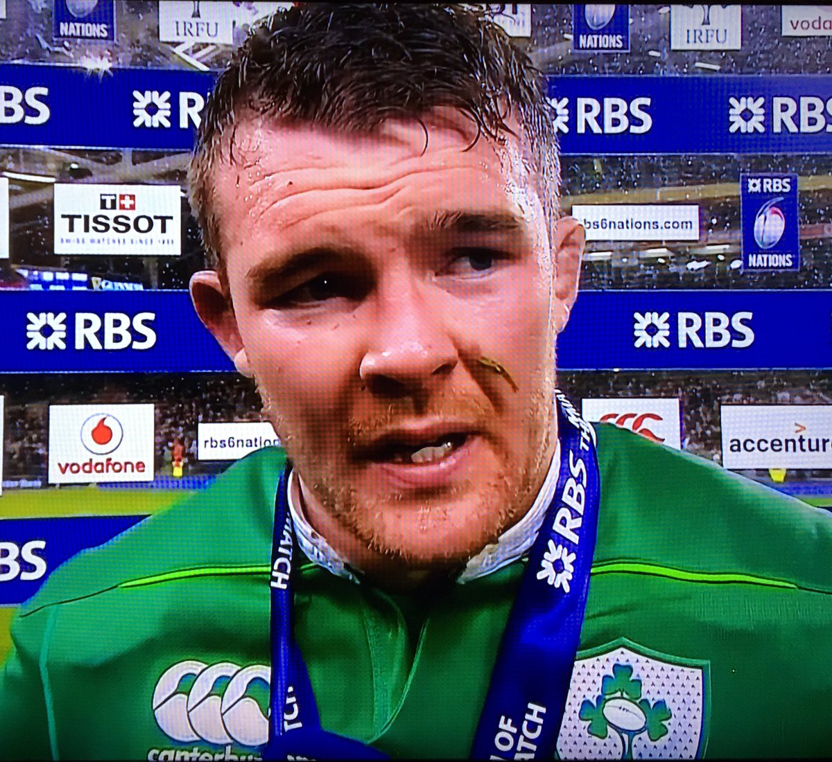 BeWarmers's tweet photo. Take a bow @peterom6 - simply phenomenal! #IREvENG https://t.co/odE3CIAdti