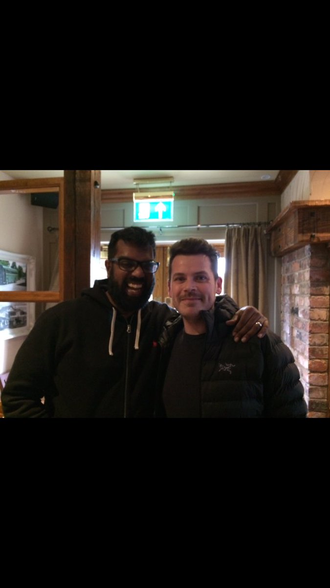 thepaulo86's tweet image. Me and my new best mate #romesh