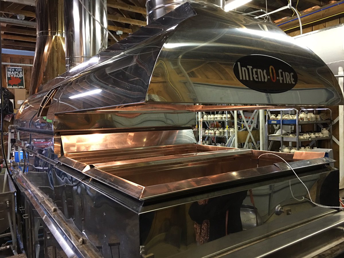 RickShort21's tweet photo. #MapleWeek is creating a buzz in Upstate New York. Here's an evaporator on Tibbit's Maple Farm. THISisUtica! https://t.co/hAVRmRH1aH