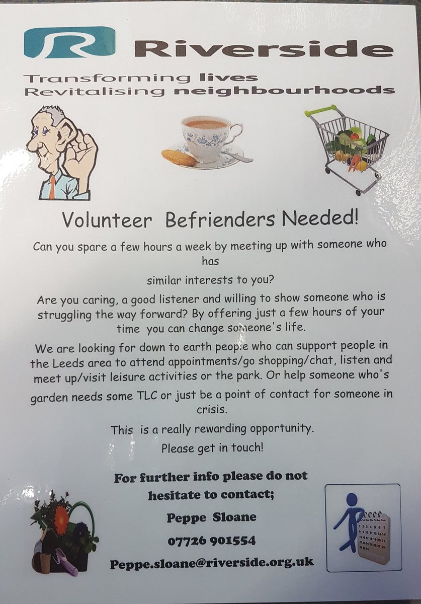 Can you spare a few hours a week and make a massive difference to people's lives?