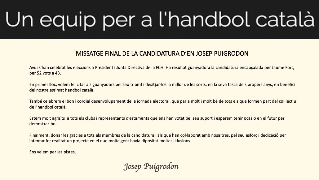 unequipperlhand's tweet photo. Ha estat un plaer estar en contacte amb tots vosaltres, moltes gràcies. https://t.co/ghO9jsq7Is