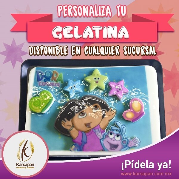 Karsapan's tweet photo. Consiente a tu familia y sorprende a tus invitados con una rica gelatina personalizada. Disponibles en todas nuestras #SucursalesKarsapan. https://t.co/df7R8a0cwZ