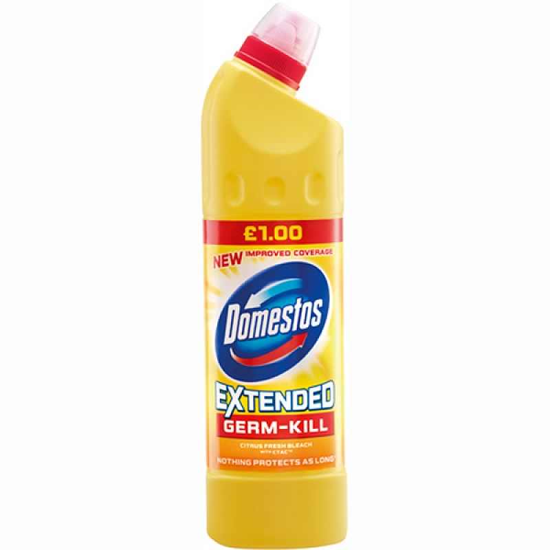 ***AVAILABLE NOW***
Domestos Citrus Extended Germ Kill 750ml
65p per unit Minimum Order 500 units
Great pound line
Message e for details