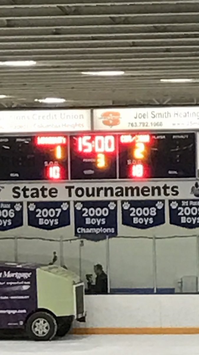 WAHC_PWAA's tweet photo. State tourney Game 2, Woodbury trails Chaska Chanhassen 2-1 after second https://t.co/80nijDFSRc