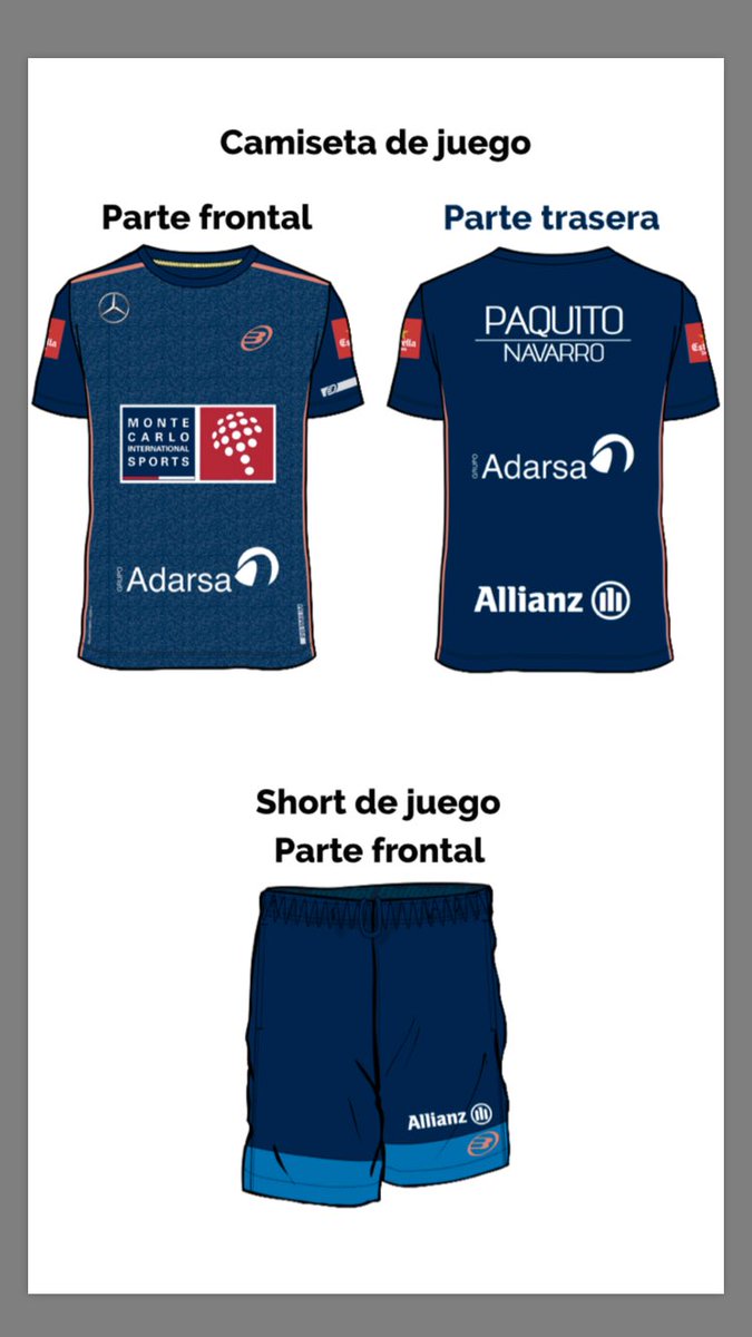 camiseta padel paquito navarro