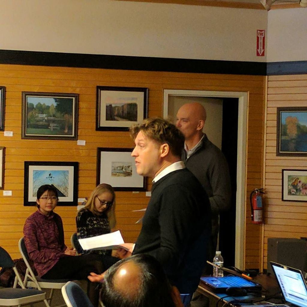 roctbf's tweet photo. #jameskennedy and #charlesbenoit introduce 90-second Newbery Films! #90secondnewberyfilmfest https://t.co/OAPkFOiLGr
