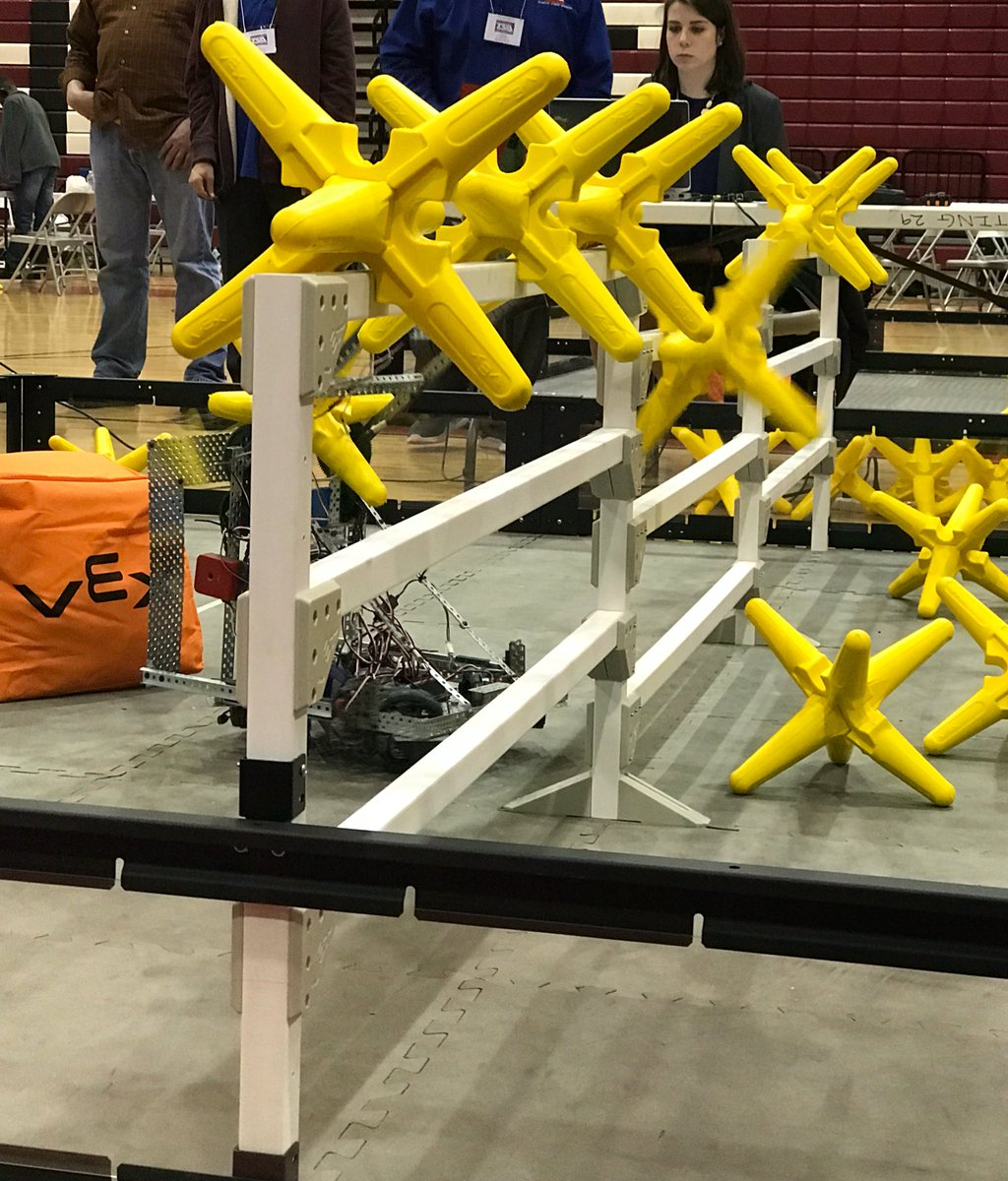OldMillTechEd's tweet photo. Back at it again! Vex Robotics competition team 1! Ken Ryan Anthony &amp; Adam represents OMHS TSA! @OldMillTechEd @OldMillHSAACPS #AACPSAwesome https://t.co/76QLTsTjXb