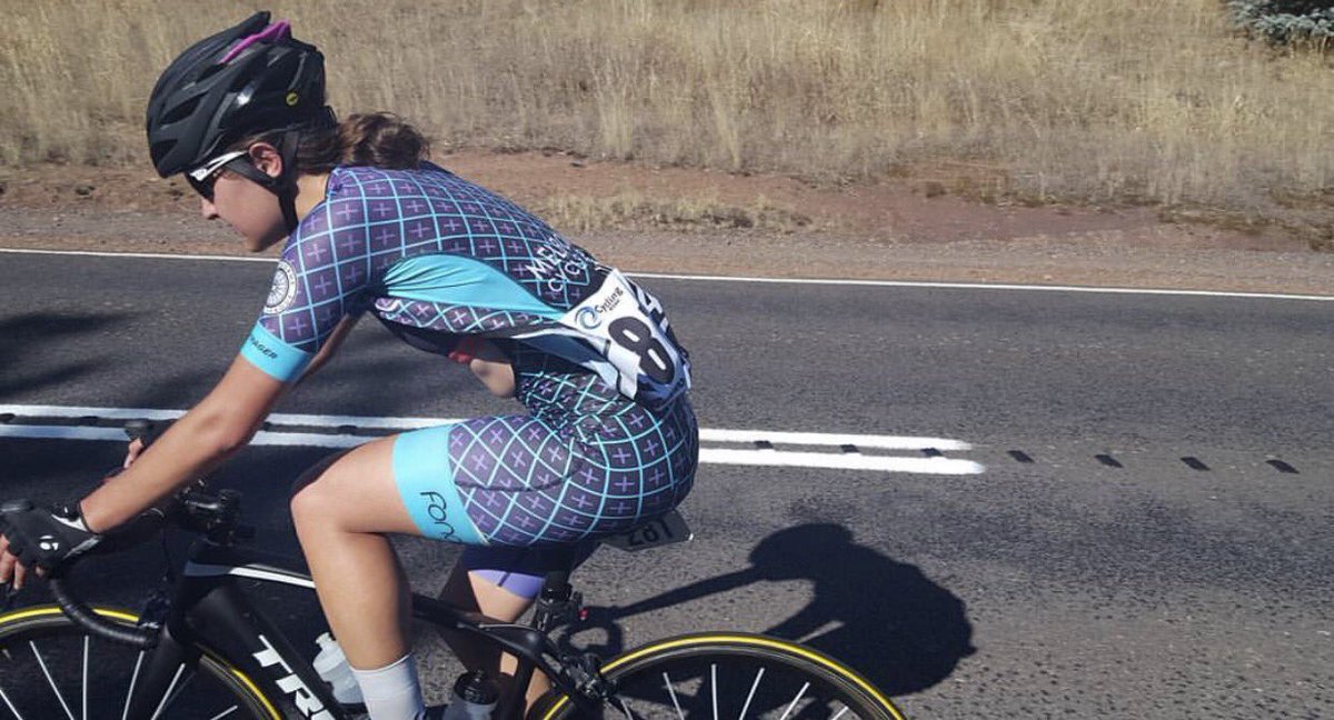 Goooooooo Ella at the #MansfieldTour @cyclingvictoria <a href="/TrekFondo/">Trek Fondo</a>