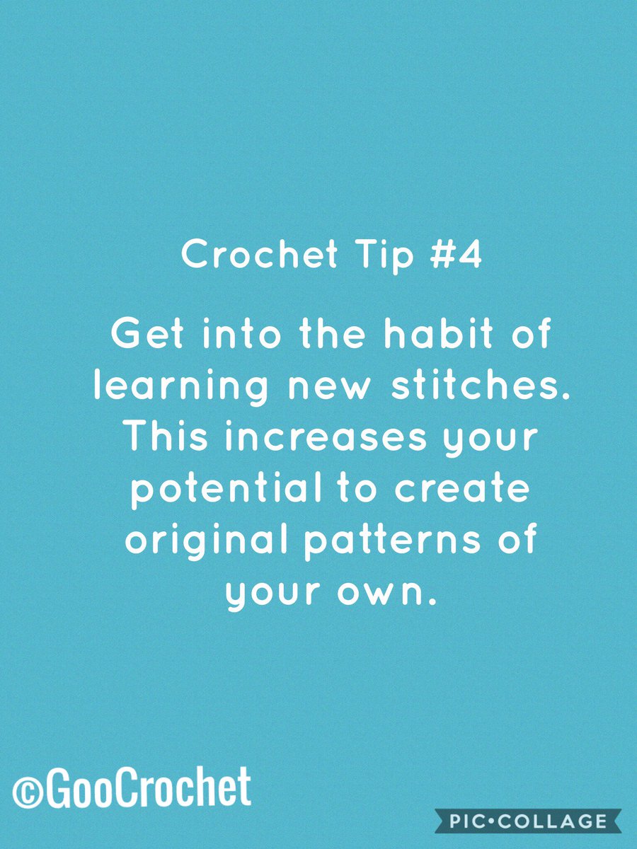 goocrochet's tweet photo. Next tip in the series! 

#tip #crochet #knit #craft #crocheting #knitting #crochettip #help #blue #stitch #stitches #newstitches https://t.co/0JyoiOmBrk