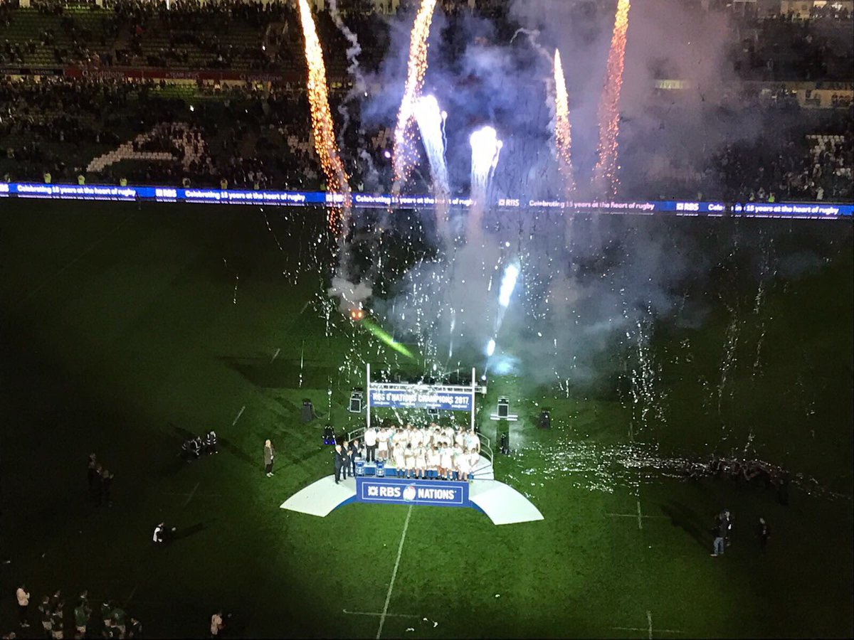 WorldRugby's tweet photo. Congratulations to @EnglandRugby. 2017 Six Nations champions #6nations2017 https://t.co/iYVlIGtS45