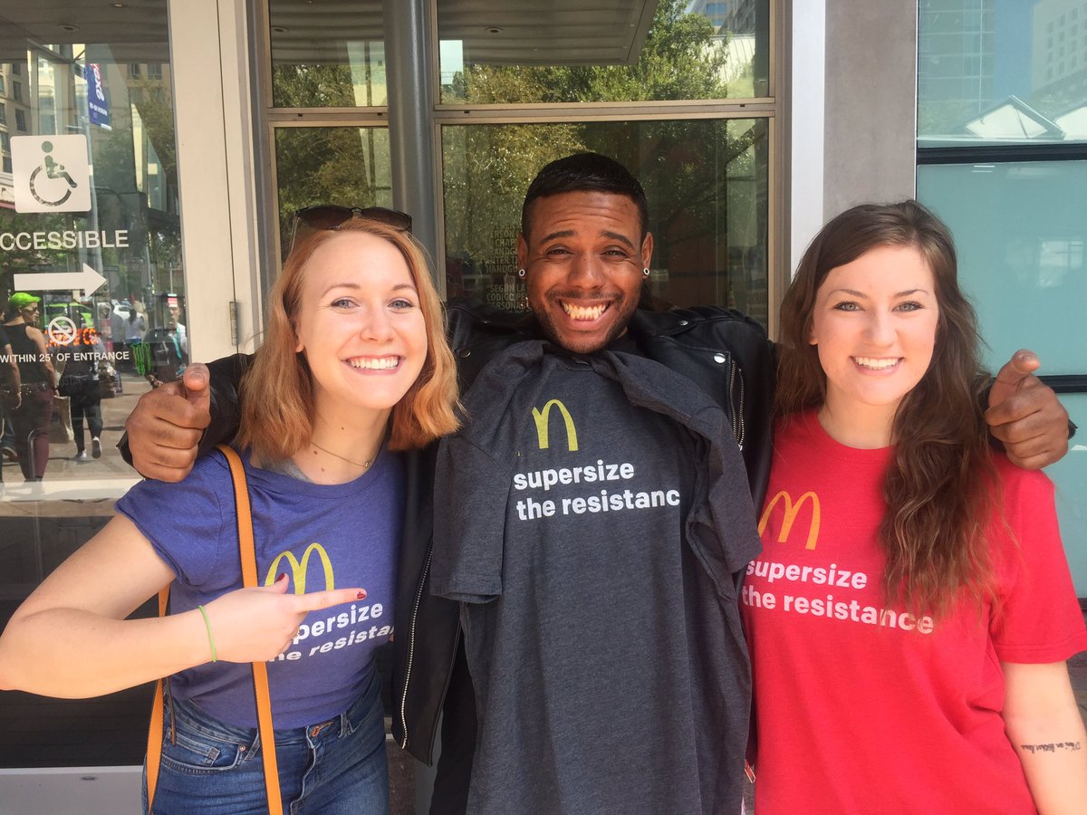 KiddCairo's tweet image. All proceeds to Meals on Wheels! Supersizetheresistance.com #supersizetheresistance