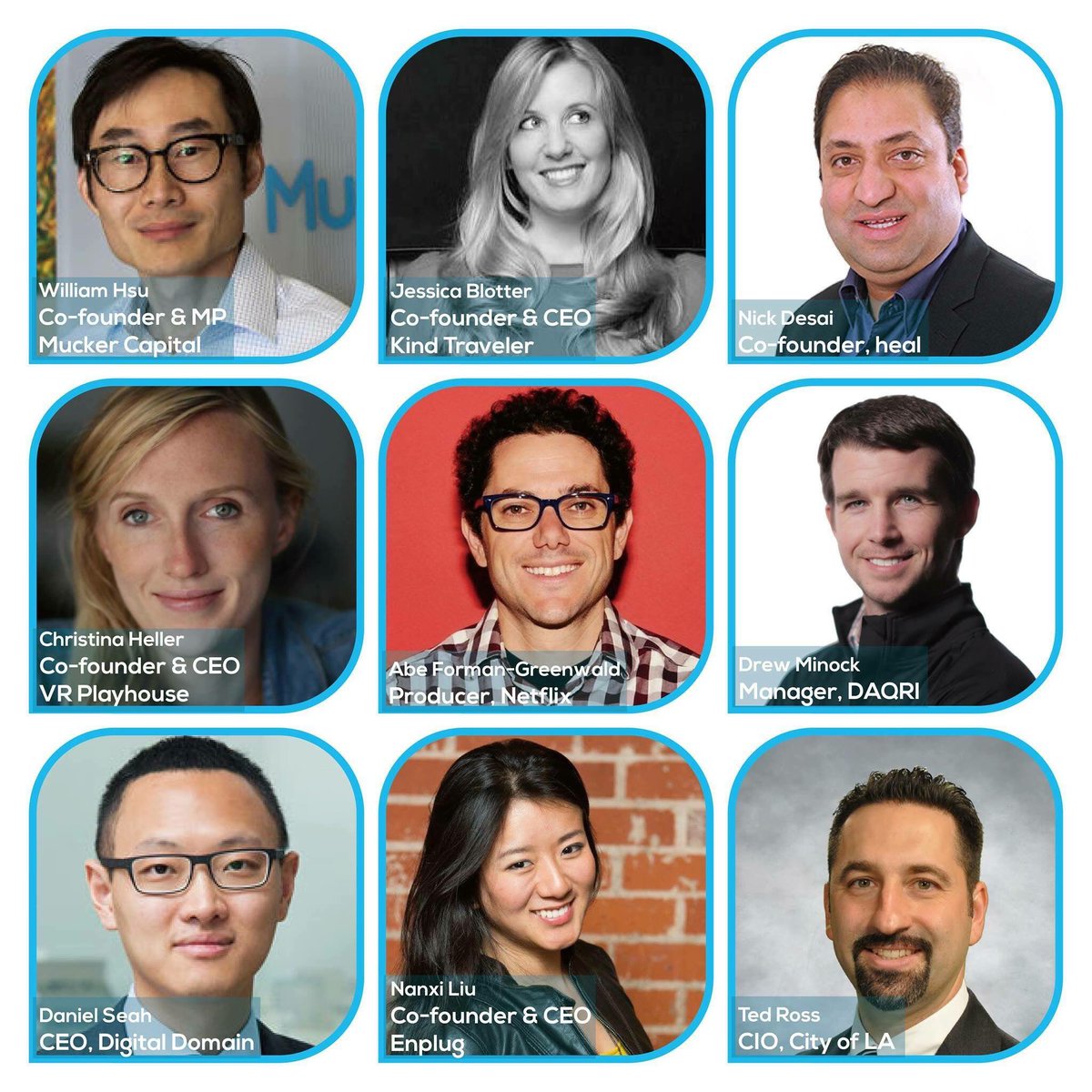 VeronicaChen556's tweet photo. Meet 40+ featured speakers who are shaping the future of Technology, Entertainment and Startups at n3xt con 2017 - Sunday 04/02 in Pasadena. https://t.co/DMnAiBSibD