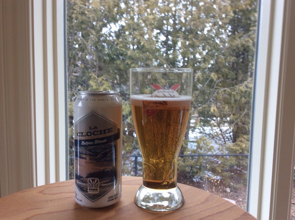 bcstonehouse's tweet image. Northern Ontario's #StackBrewing La Cloche Belgian Blonde turns heads, with this rich-tasting delight @_JohnChambers