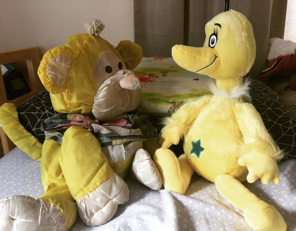 joshfunkbooks's tweet photo. Monkey Dude, meet your new brother, S.B. Sneetch.
.
#DrSeuss #Puffalump #Sneetch #Sneetche… https://t.co/AM9k6jDksg https://t.co/QDhq4zJ70H