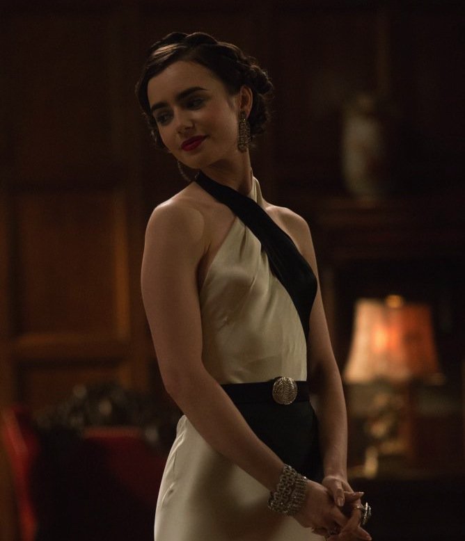 Happy Birthday to Lily Collins, co-star of \The Last Tycoon\ that shoots on our lot! 