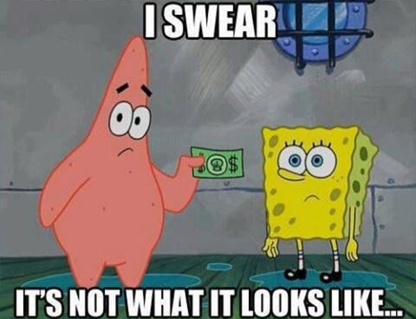 dorksponge's tweet image. when niggas swear they straight