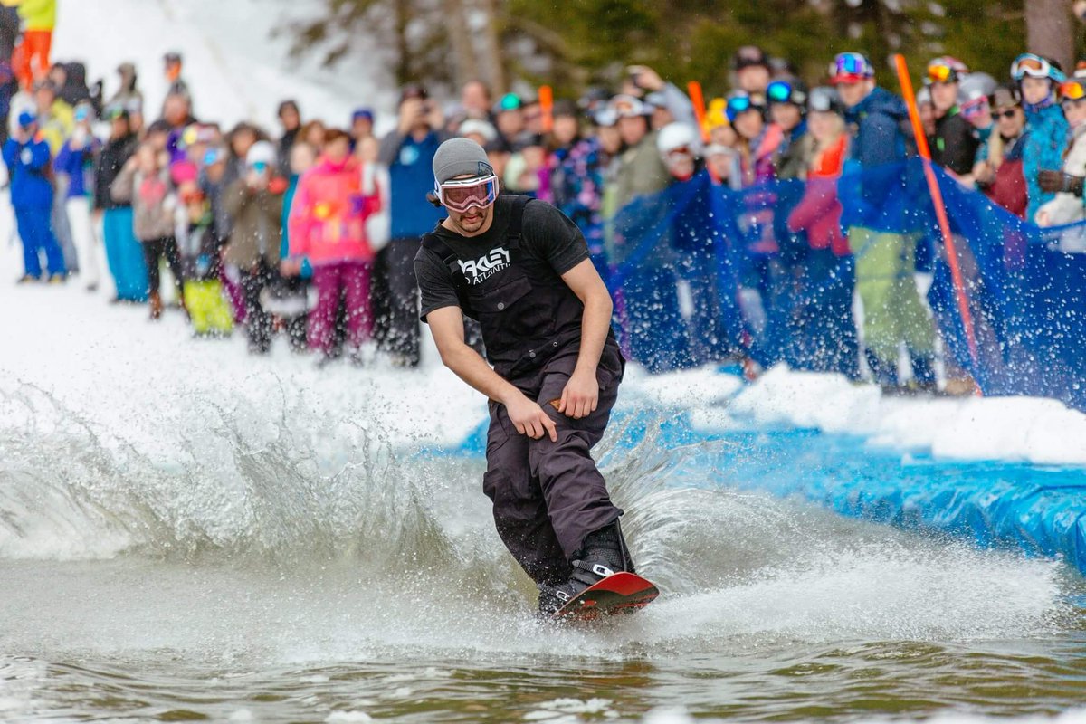 snowshoemtn's tweet image. The Pond Skim was a blast!  #snowshoemtn #pondskim