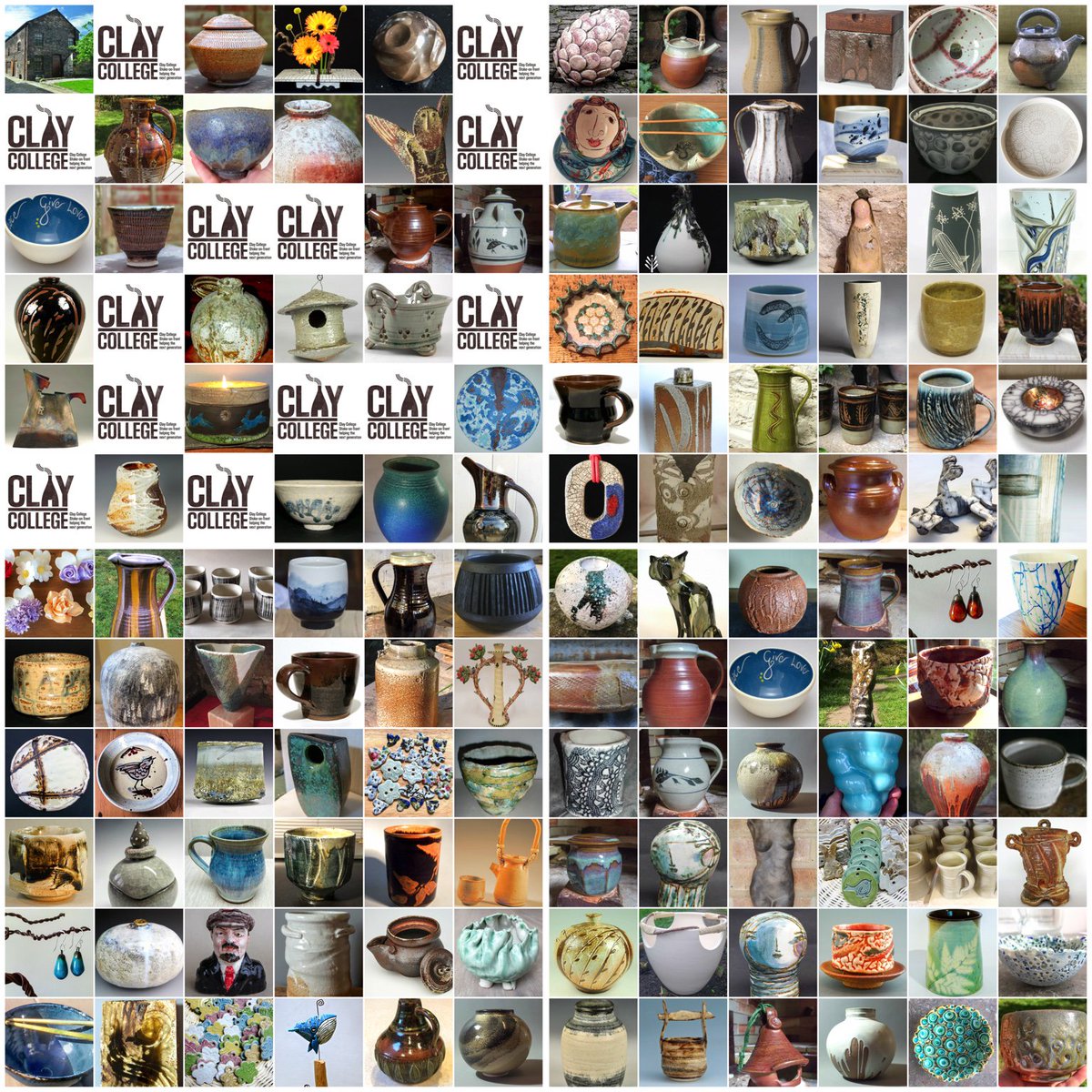 @RevRichardColes Potters for Clay College Auction FB bit.ly/ClayCollege  #madaboutpots #stoke ANY CHANCE OF RT