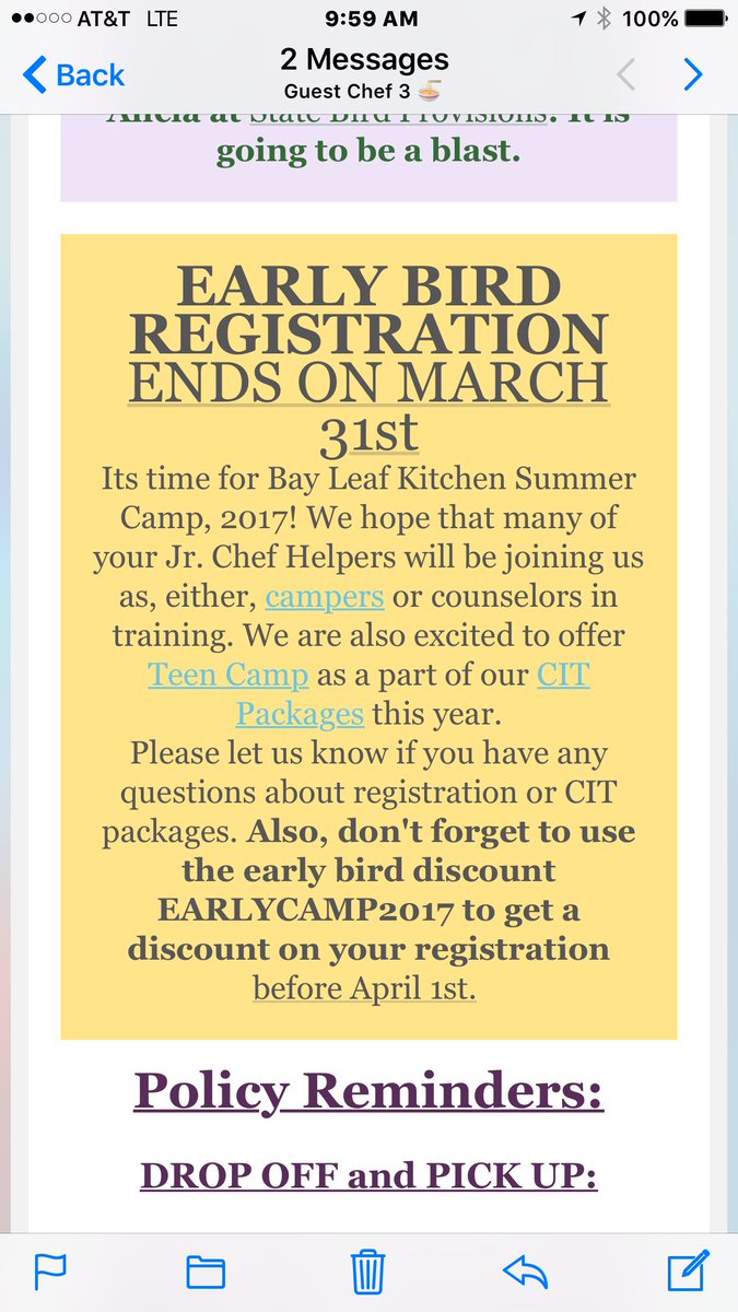 SuperiorSelf's tweet photo. This camp is why my daughter is fearless in her choices. #bayleafkitchen @bayleafkitchen https://t.co/RZsuWkWSAB https://t.co/on2mM69yqi