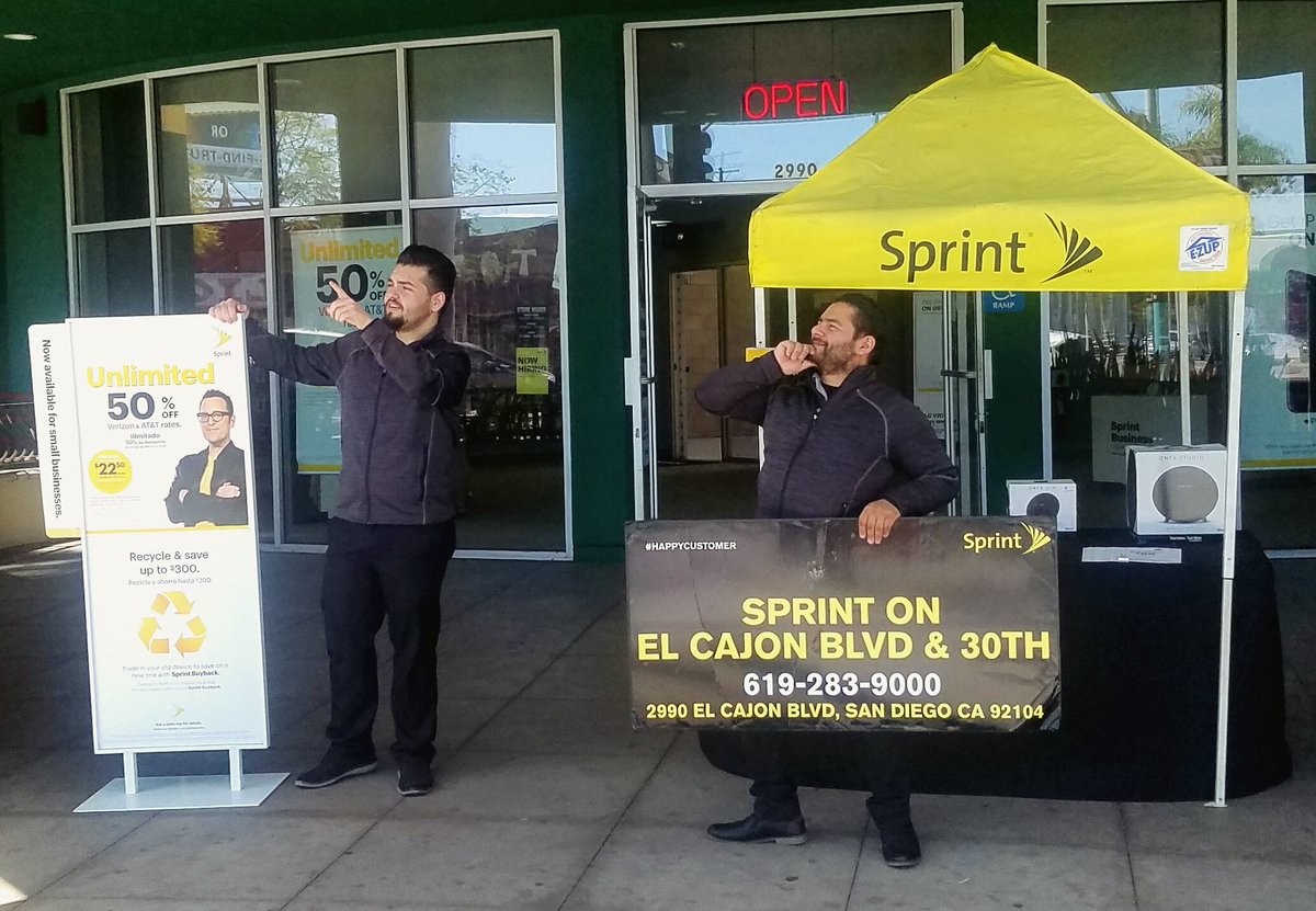 It's a beautiful day in San Diego today! Holla at your boys in North Park. The savings and good times are real. #ExpertsSayThanks #sprint