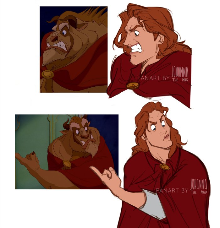 JohannaTheMad's tweet photo. AU where everything is exactly the same except Adam never turns into a beast and just needs to learn some manners

#BeautyAndTheBeast https://t.co/6rBpJQrerp