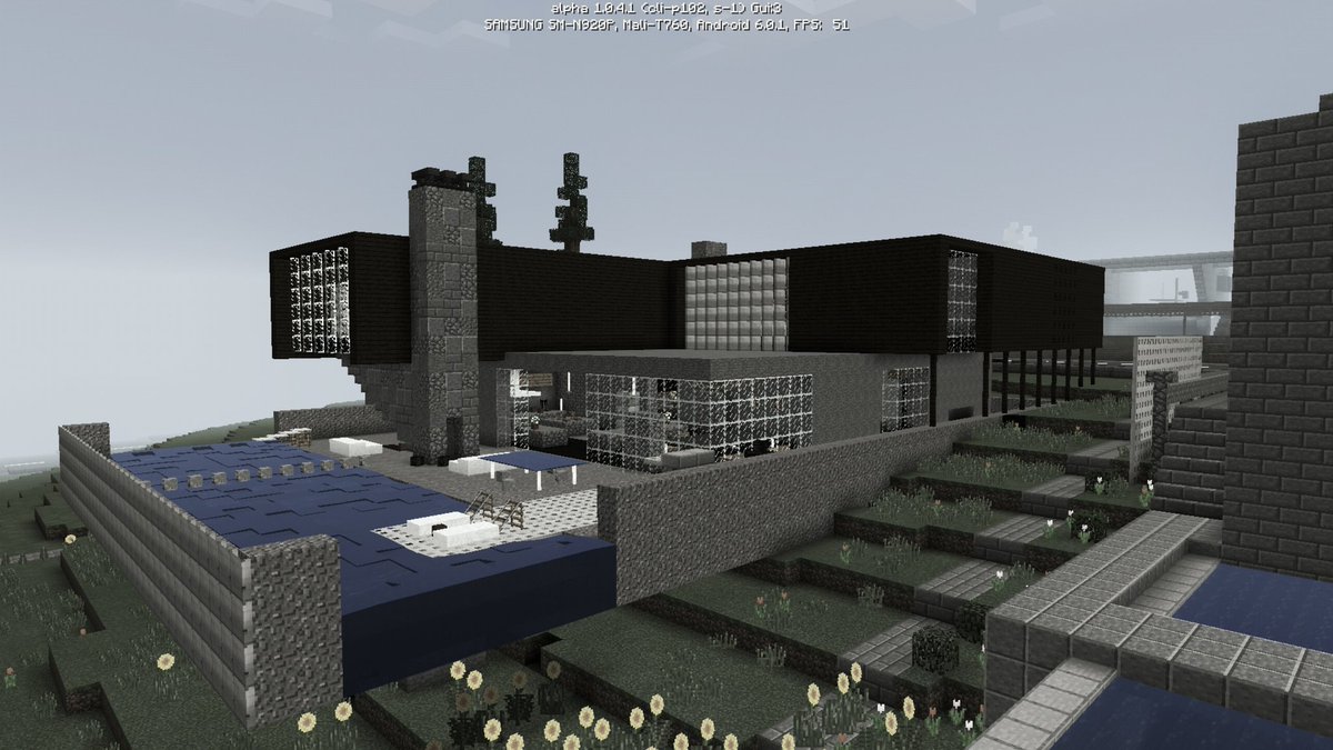 thfmsjoel's tweet photo. Modern hillside house on @sb_server I started it a while back, and I finally got to finish it :) https://t.co/HJh8USYKQz