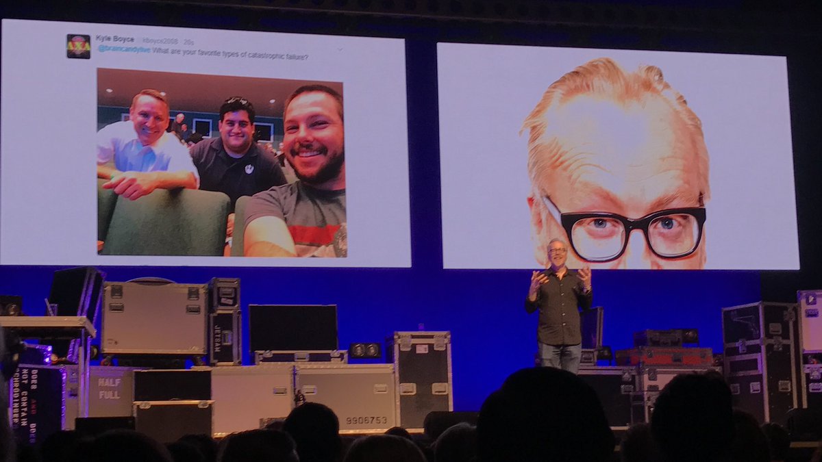 kboyce2008's tweet photo. .@donttrythis thanks for the shout out! Water heaters are my fav failure too! #BrainCandyLive was amazing! https://t.co/DJMKS6cb1u