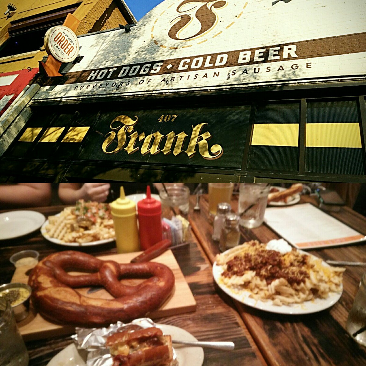 deadm4ntv's tweet photo. The giant soft pretzel at @hotdogscoldbeer lives up to it's name. #hothog #Austin #SXSW #sxsw2017
(https://t.co/xS0fqkWoS2) https://t.co/AEmGtdU04n
